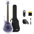 Donner DMT-100 Solid Body Electric Guitar 39 Inch Metal Electric Guitar Beginner Kits - Guitar