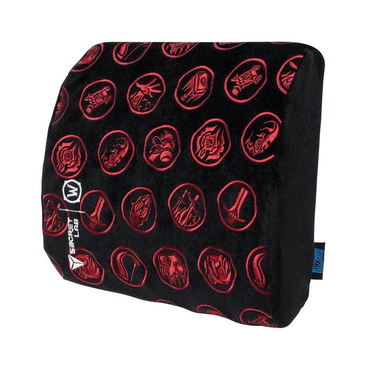 Secretlab Memory Foam Lumbar Pillow - World of Warcraft Horde Edition