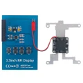 3.5 inch Touch Screen for Raspberry Pi 4 Model B/3B+/3B, 480*320 LCD Display, Touch Pen, Blue