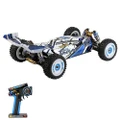 Wltoys 124017 V2 Upgraded 4300KV Motor 1/12 2.4G 4WD 75km/h Brushless Metal Chassis RC Car RTR - Three Batteries