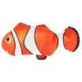 Floppy Fish Cat Toy 11' Interactive Catnip Toys Washable Simulation Moving Fish for Cats Kittens to Bite, Chew and Kick