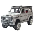 SG Pine Forest 2401 RTR 1/24 2.4G 4WD RC Car Mini Crawler LED Light Alloy Shell Off-Road Truck - Grey