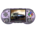 ANBERNIC RG353PS Game Console, 64GB TF Card, 16GB Linux, 1GB LPDDR4, HDMI Output - Transparent Purple