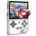 ANBERNIC RG35XX Game Console 64GB Without Games - White Transparent