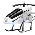 3.5CH 75cm Super Large Remote Control Drone Durable RC Helicopter 2 x 2300mAh Batteries Type C - Silver