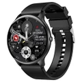 G5 Smartwatch 1.63 inch IPS Screen Waterproof Sports Watch Health Monitoring Bluetooth Calling - Black