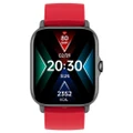 T12 Smartwatch 1.81'' Large Screen Sports Heart Rate Blood Oxygen Sleep Monitoring Bluetooth Calling - Red