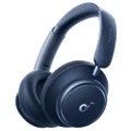 Anker Soundcore Space Q45 Headphones, Adaptive ANC, 50 Hours Playtime (ANC on), Bluetooth 5.3, App Control - Dark Blue