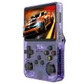 R36S Handheld Game Console 64GB - Transparent Purple