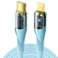 ESSAGER PD 30W Charging Cable 1m Blue