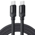 ESSAGER 240W 5A Type-C to Type-C Charging Cable, USB2.0 480Mbps, Magnetic Adsorption, Flexible Adjustment, E-Marker Chip, 1m