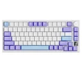 Ajazz AK820 Pro Gift Switch Mechanical Keyboard with TFT Smart Display, Three Connection Modes - Purple