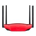 TP-LINK AX1800 WiFi6 Gigabit Dual Frequency Wireless Router Red