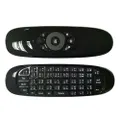 C120 Thai Version 6-Axis Gyro 2.4G Wireless Air Mouse QWERTY Keyboard for Android/Windows/Mac OS/Linux Systems - Black