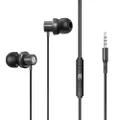 Lenovo Thinkplus TW13 Wired Earphone with Microphone 3.5mm Jack Active Noise Cancelling Earbuds Gaming Headset-Black