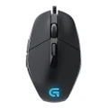 Logitech G302 Daedalus Prime MOBA Wired Optical Gaming Mouse Lightweight Design 4000 DPI For PC / Laptop - Black