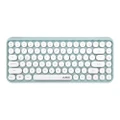 Ajazz 308i Bluetooth 3.0 Wireless Keyboard 84 Classic Round Keys Support Windows/iOS/Android And Other Common Systems - Green