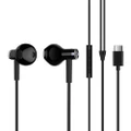 Xiaomi Type-C Earphone Dynamic Driver+Ceramics Driver In-ear Wired Earbuds with Mic- Black