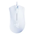 Razer DeathAdder Essential Optical Professional Grade Gaming Mouse Ergonomic 6400 Adjustable DPI (Nylon Wire) - White