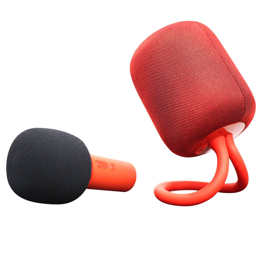 Xiaomi iK8 Karaoke HiFi Stereo Speaker + Microphone Set 3.5mm Audio Cable 5200mAh Battery - Red