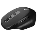 Ajazz i660T Multi Modes Wireless Mouse BT4.0 2.4G Type-C Port - Black
