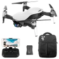 JJRC X12 4K GPS RC Drone White Two Batteries with Bag