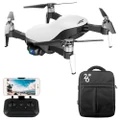 JJRC X12 4K GPS RC Drone White One Battery with Bag