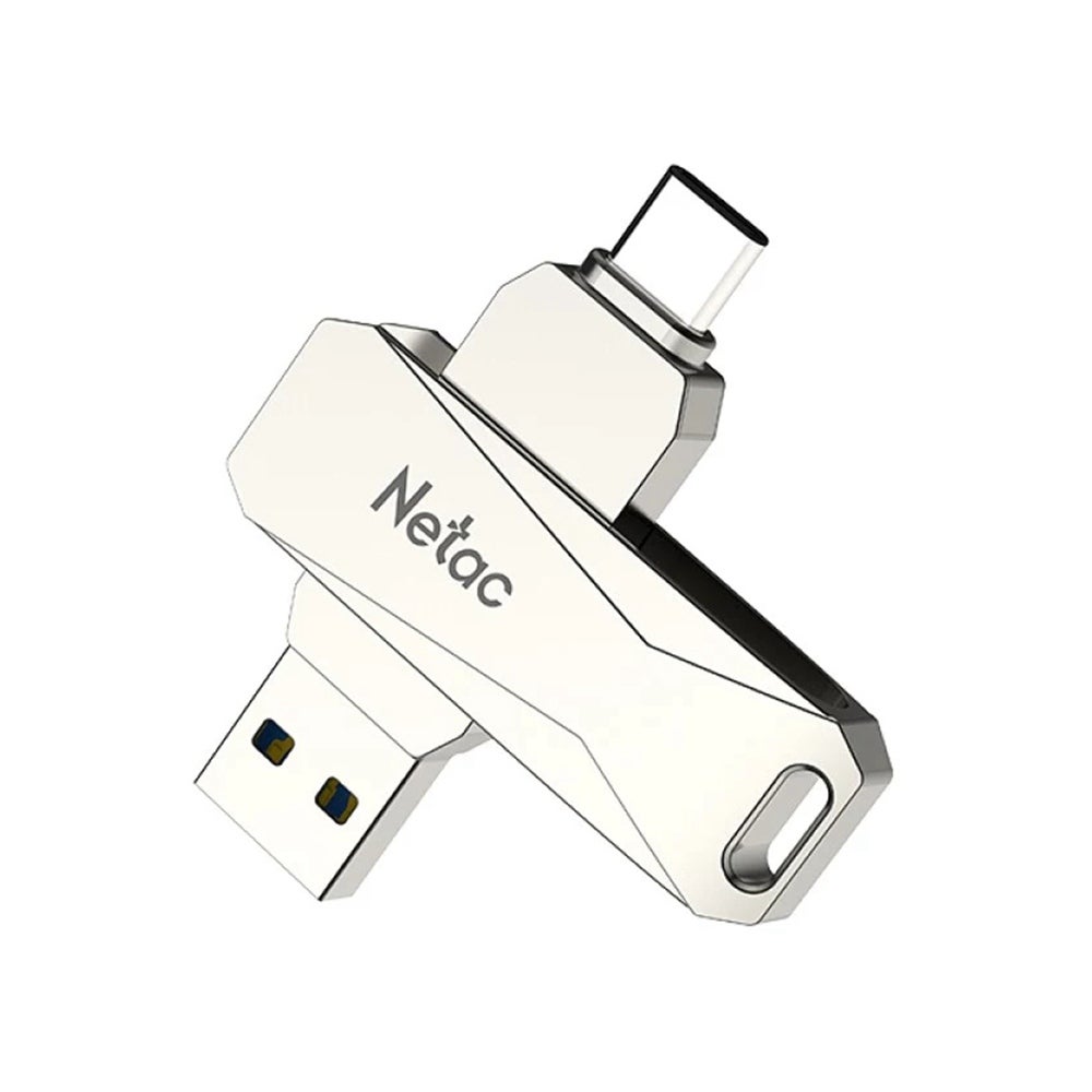 Netac U782C 32GB Type-C + USB 3.0 Dual Interface U Disk Silver