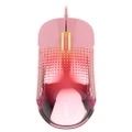 Ajazz AJ358 Wired USB Colorful Backlight Gaming Mouse 10000DPI PMW3325 Chip 8 Button - Pink