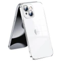 Ultra-thin Silicone Protective Shell for iPhone 13 Mini - Silver
