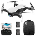 JJRC X12 4K GPS RC Drone White Three Batteries with Bag