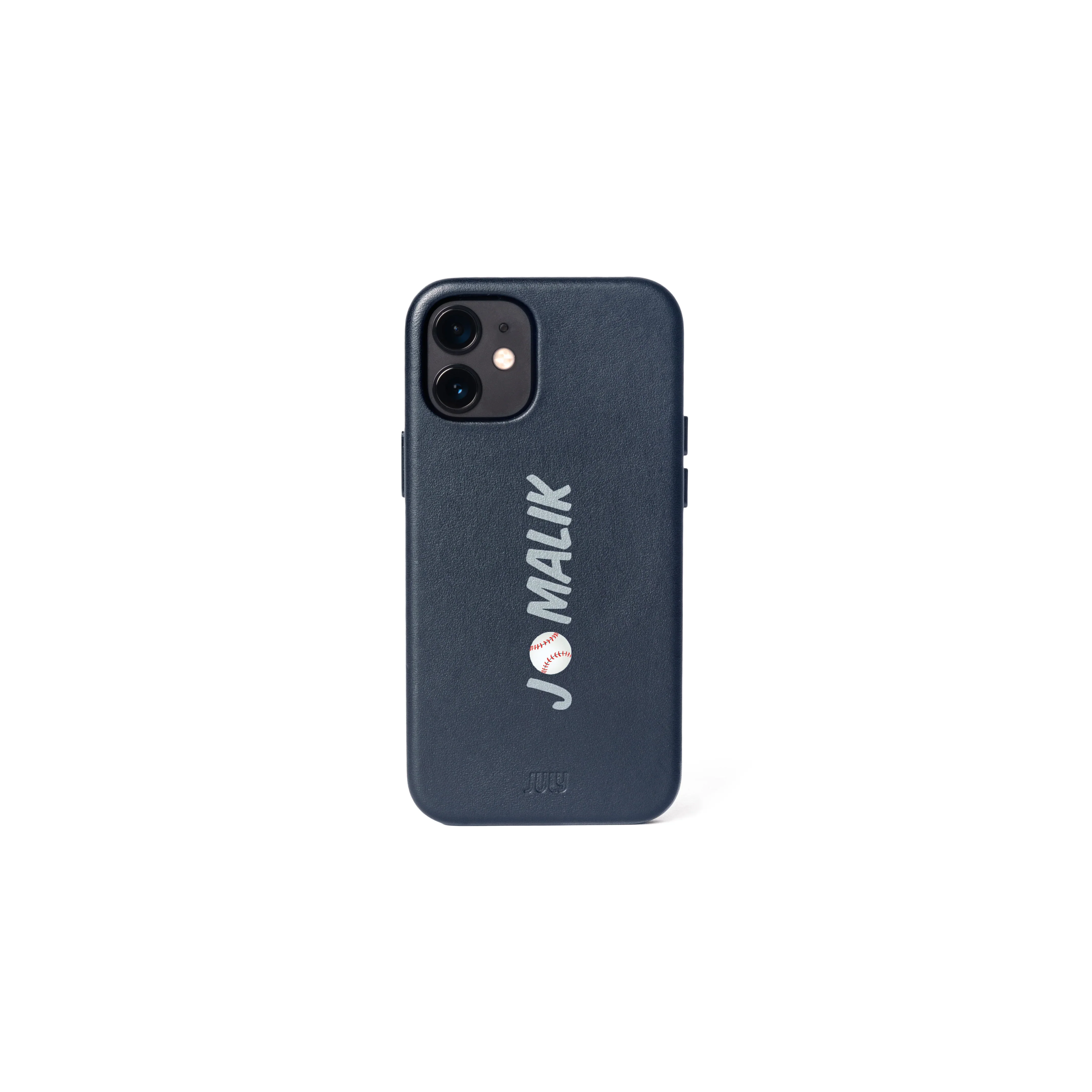 Personalised MagSafe iPhone 12 Mini Leather Case