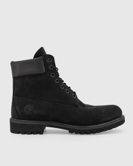 Timberland Men's 6-Inch Premium Waterproof Boot Black Size 8 Male