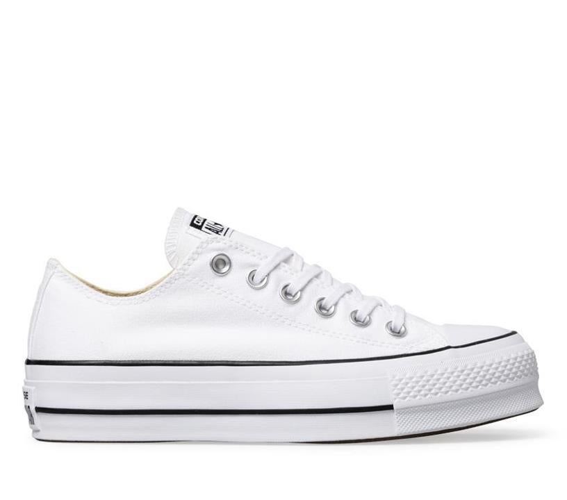 Converse Chuck Taylor All Star Lift Lo White Size 8 Female