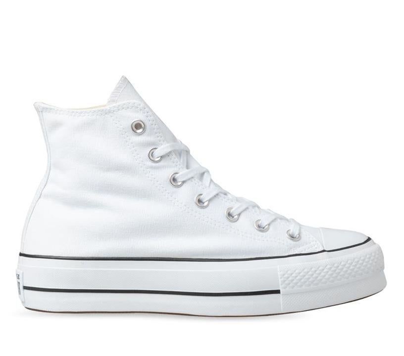 Converse Womens Chuck Taylor All Star Lift White Size 8 Female