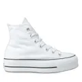 Converse Womens Chuck Taylor All Star Lift White Size 7 Female