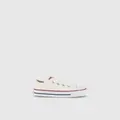 Converse Toddler Ct All Star Lo White Size 6