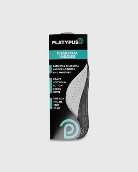 Platypus Shoe Care Platypus Charcoal Footbed Black Size ONE SIZE Unisex