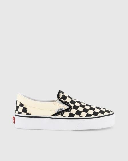 Vans Classic Slip-Ons Checkerboard Black Size 6 Unisex