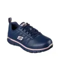 Skechers Work Relaxed Fit: Sure Track - Erath Slip Resistant Navy