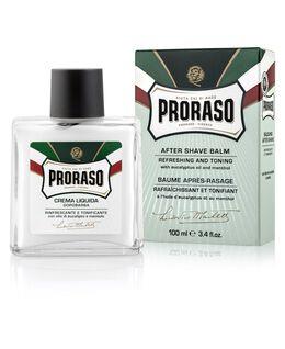 Proraso Aftershave Balm Refresh with Eucalyptus & Menthol - 100mL