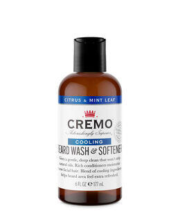 Cremo Cooling Citrus & Mint Leaf Beard Wash & Softener - 177mL