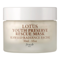 FRESH Lotus Youth Preserve Rescue Mask Seaweed Radiance Facial 30ml