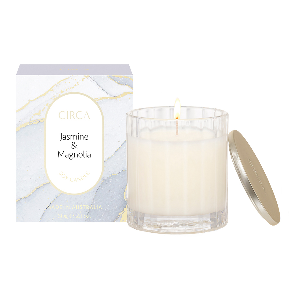 Circa Jasmine & Magnolia Scented Soy Candle 60g