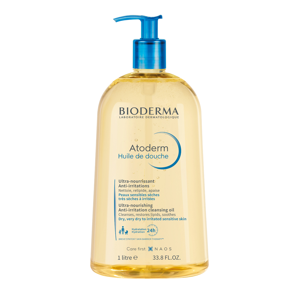 Bioderma Atoderm Shower Oil (Huile de Douche) 1000ml