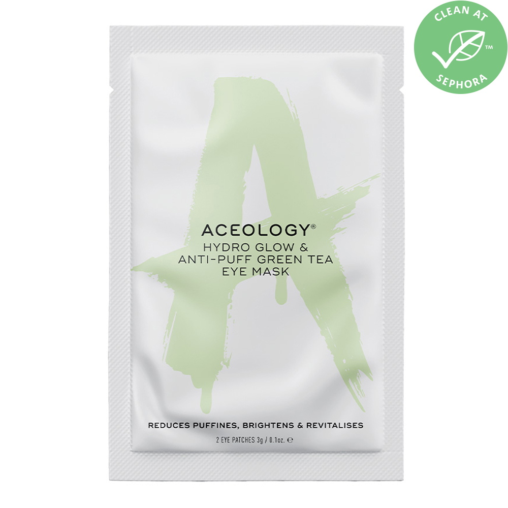 Aceology Hydro Glow & Energizing Green Tea Eye Mask 6 Pairs