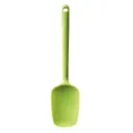 Mastrad Silicone One-piece Spatula Spoon, Green, Green