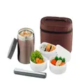 La Gourmet Sakura 4pcs Thermal Lunch Box