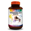 Holistic Way Vitamin D3 1000iu - Sunshine Vitamin (100 Tablets)
