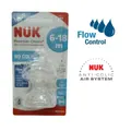 Nuk Premium Choice Silicone Teat Flow Control S2, 2pcs/card